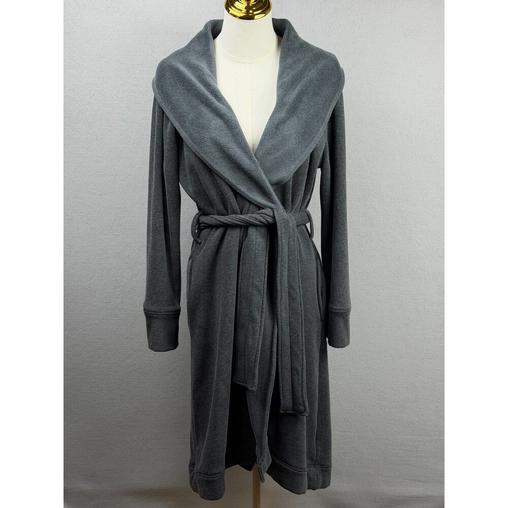 UGG Australia Miranda Robe Womens Size S Gray Belted Soft See Description